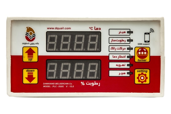 سیستم کنترل دستگاه جوجه کشی 210 عددی
