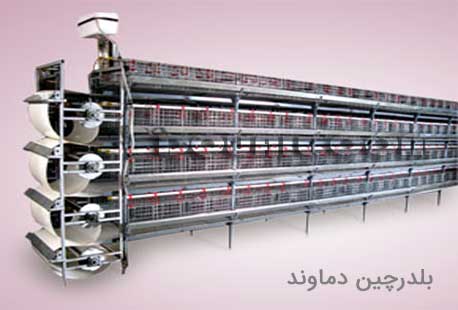 قفس اتوماتیک بلدرچین