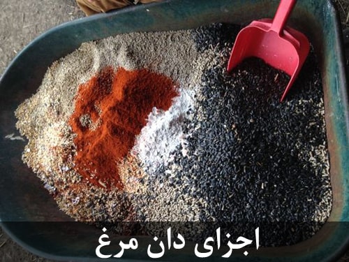 ترکیبات دان مرغ