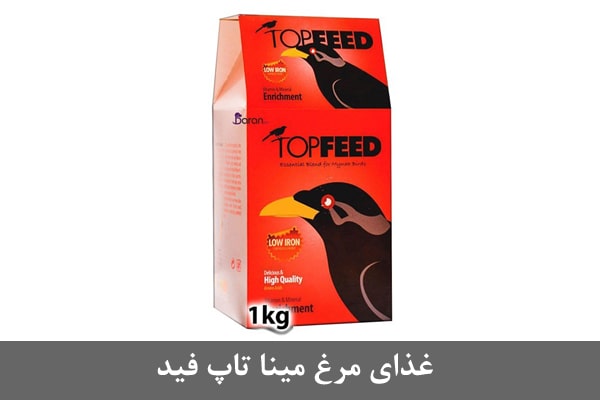 غذای مرغ مینا تاپ فید